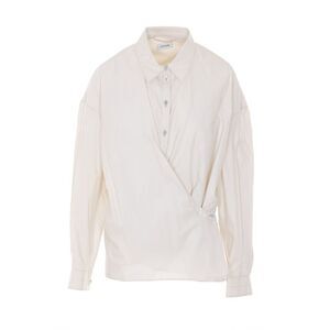 Lemaire Women Straight Collar Twisted Shirt